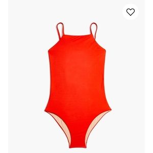 Madewell Second Wave High Neck One Piece Swimsuit